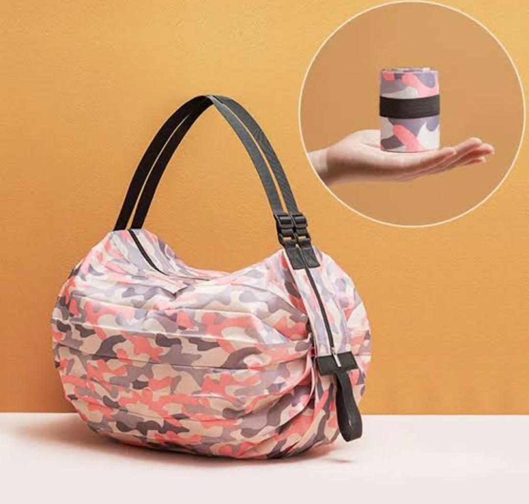 Foldable Travel One-shoulder Portable Shopping Bag