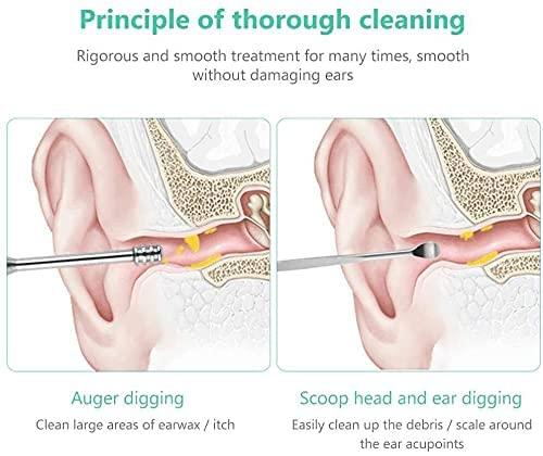 Innovative Spring Ear Wax Cleaner Tool Set