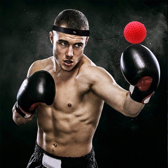 Adjustable Boxing Training Reflex Ball Headband