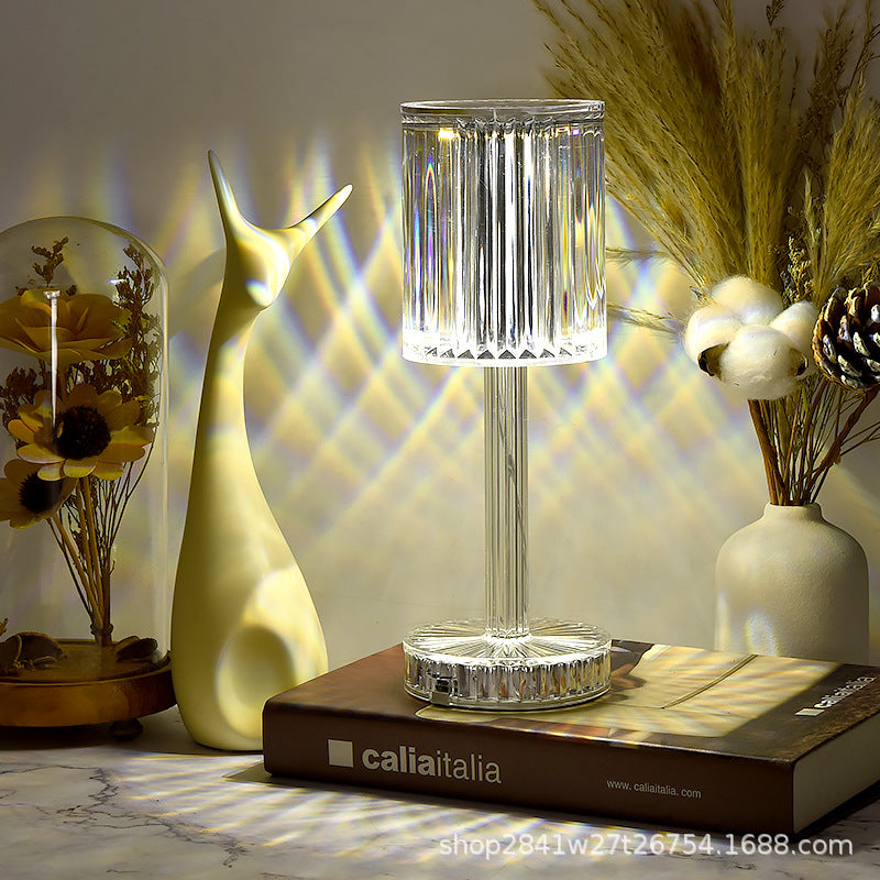 Diamond Table Lamp Crystal led Lamp Multicolour with remote control