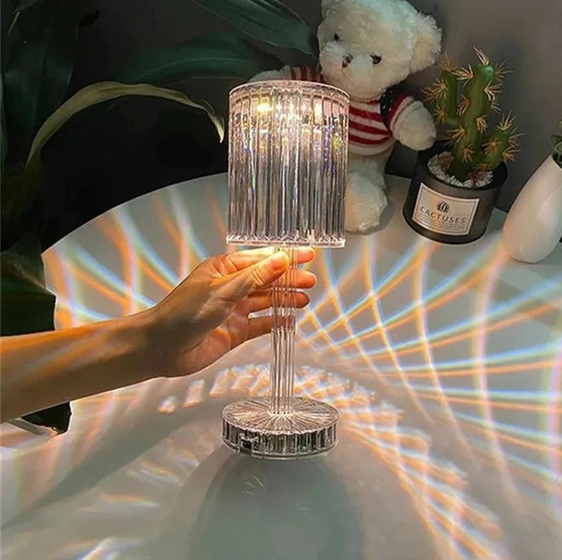 Diamond Table Lamp Crystal led Lamp Multicolour with remote control
