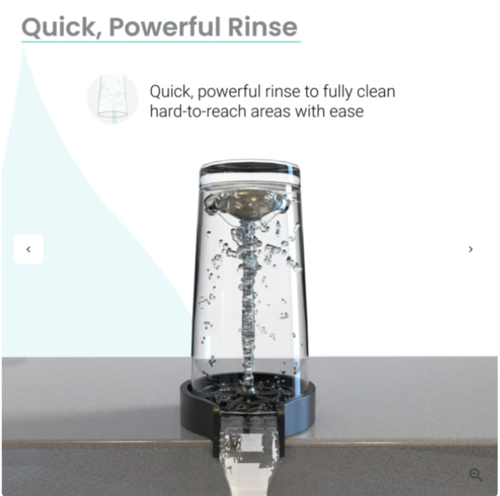 Automatic Cup Washer & Glass Rinser