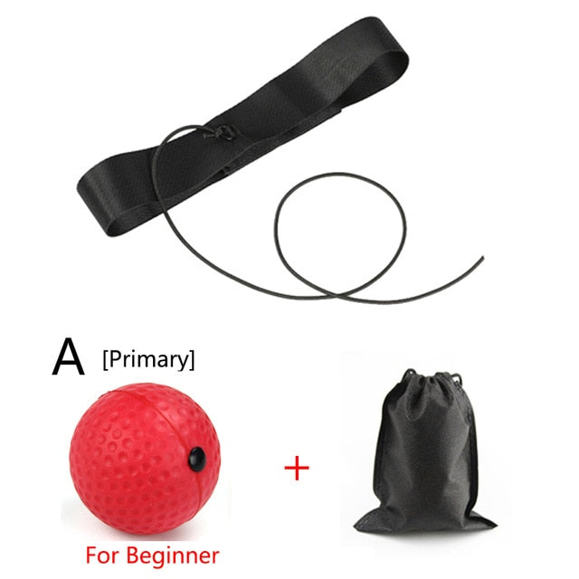 Adjustable Boxing Training Reflex Ball Headband