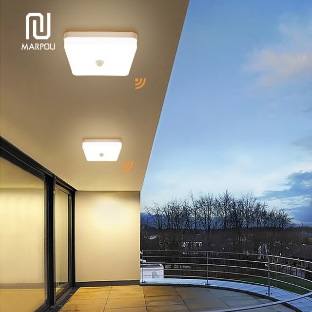 PIR Motion Sensor Bright LED Light For Foyer