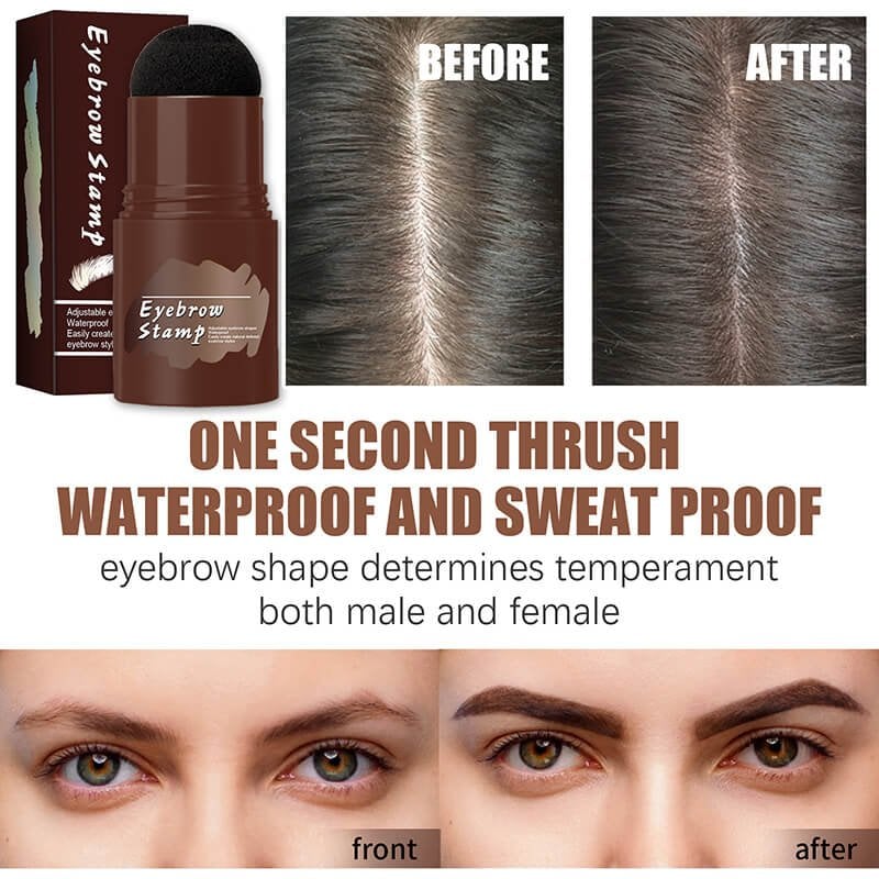 🔥🔥 Perfect Brows Stencil & Stamp Kit (Natural Black)