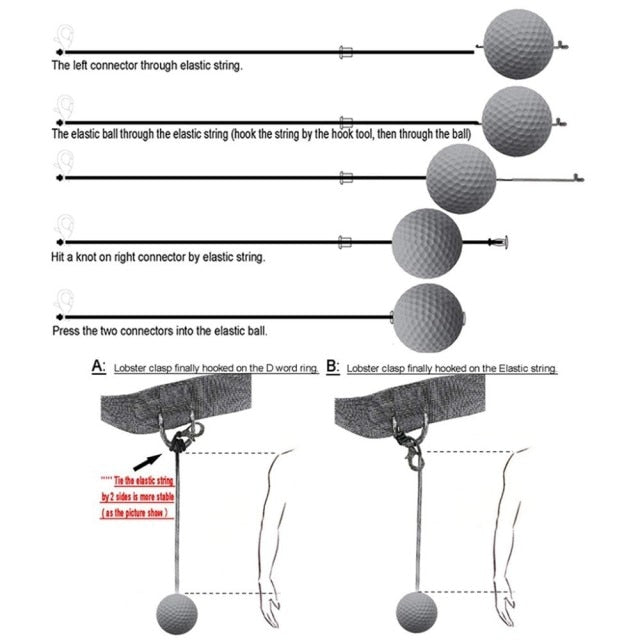 Adjustable Boxing Training Reflex Ball Headband