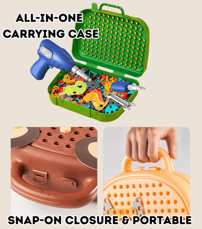 Little Engineer DIY Montessori Tool Box Set (Ages 3+)