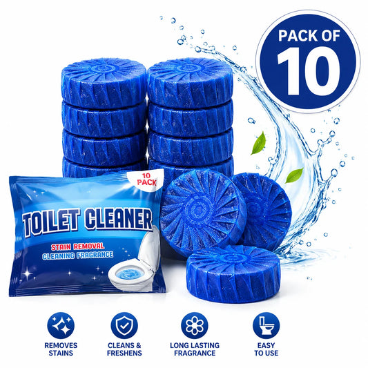 Flush-Activated Toilet Cleaner (Pack of 10)