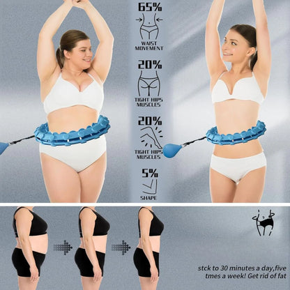 Weighted Smart Magnetic Fitness Hoola Hoop