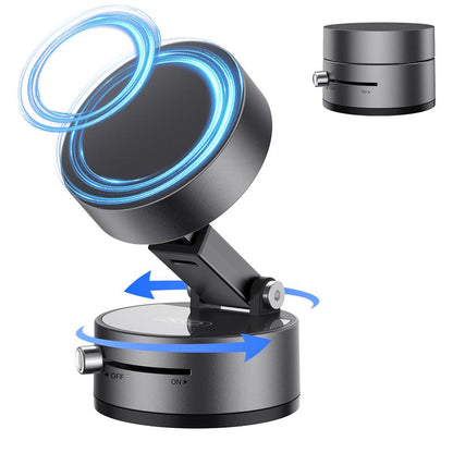 Vacuum Magnetic Suction Phone Holder (All iPhones, Android & GPS Devices and Cases Compatible)