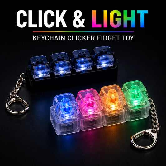 Fidget Keyboard Clicker | Clicky Sensory Stress Relief Toy
