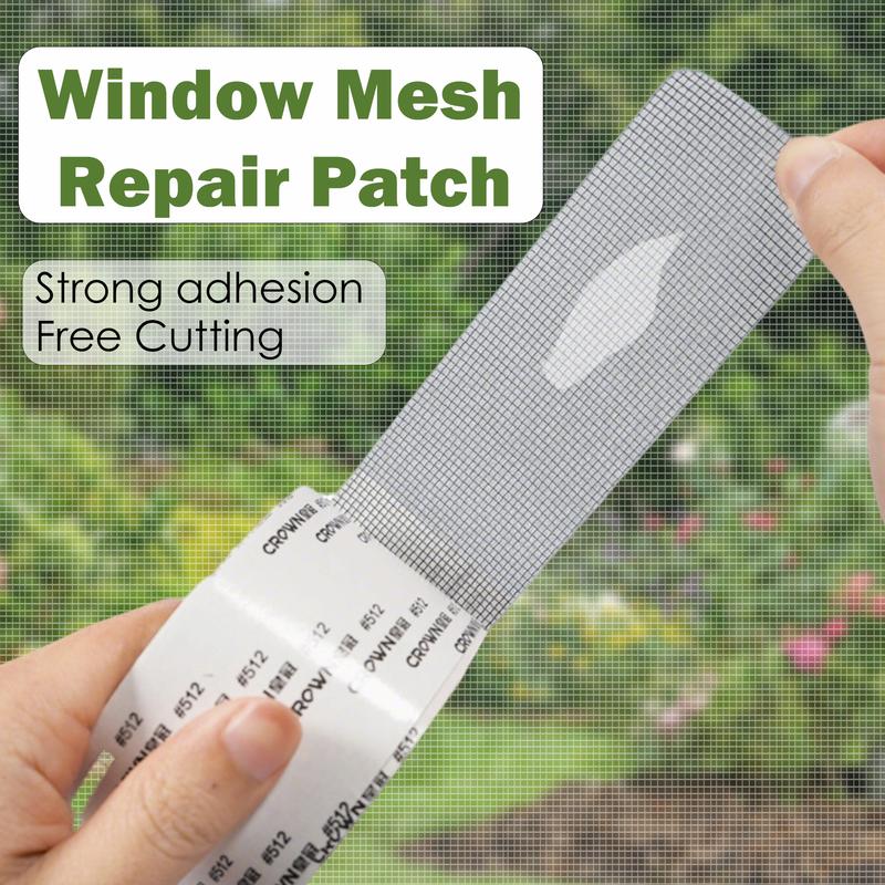 Durable Fiberglass Mesh Tape for Fixing Window and Door Screens (2inch x 157.5inch)