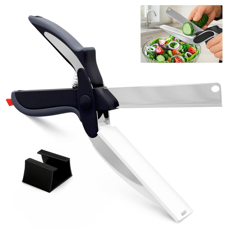 2-in-1 Smart Knife + Cutting Board Kitchen Cutter – TheWishCrate