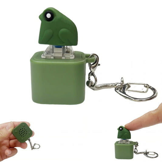 Rechargeable Frog Croaking Keychain