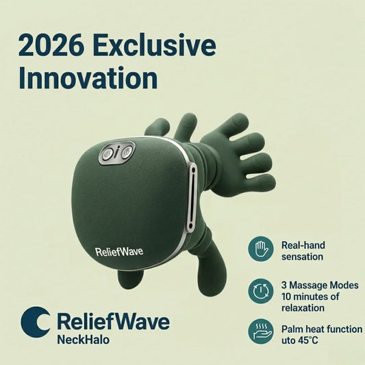 ReliefWave NeckHalo - 360° Neck & Shoulder Massager