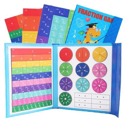 Montessori Kids Fraction Magnet Learning Toy