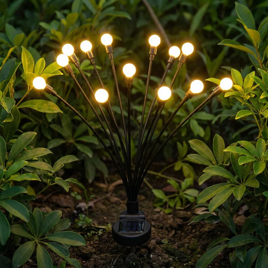 Glow Fly Solar Garden Lights (Pack of 2)