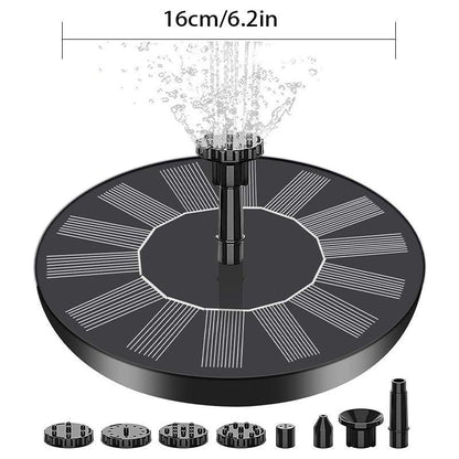 Solar Powered Water Fountain Pump with Accessories
