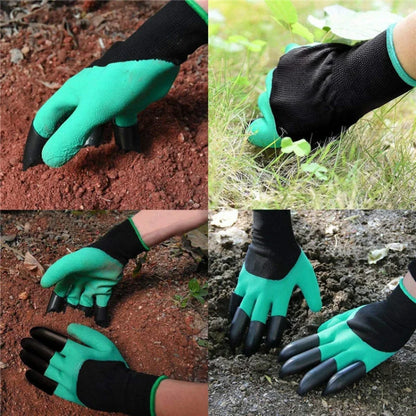 Green Thumb™ Gardening Gloves - Universal Waterproof Gloves with Claws for Digging, Planting & Weeding!! 🌱🧤