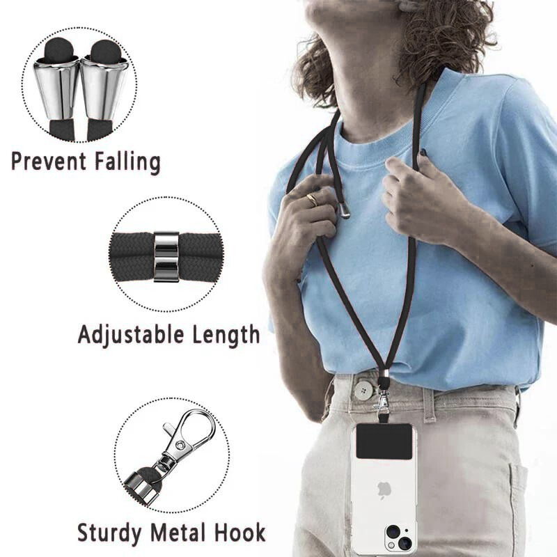 Crossbody phone lanyard