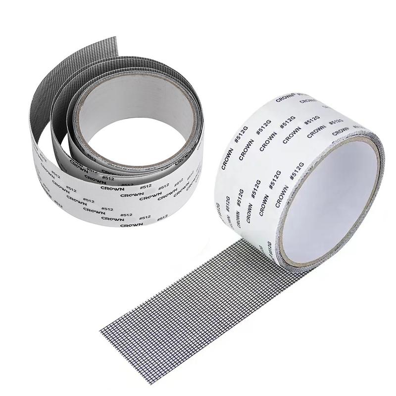 Durable Fiberglass Mesh Tape for Fixing Window and Door Screens (2inch x 157.5inch)
