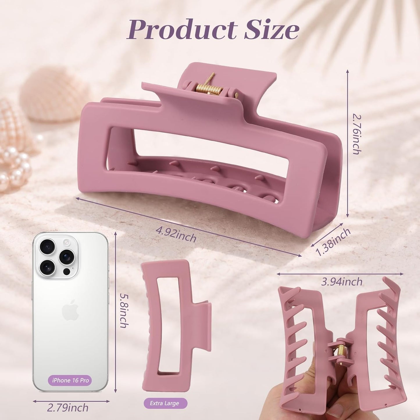 Cloud Claw Clips for Women