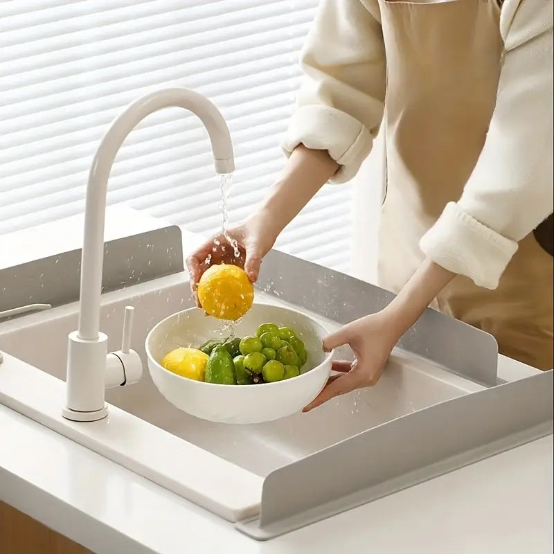 NoSplash Silicone Sink Mats - Wash Without Splashing Water All Over (Pack of 2)