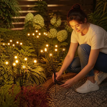 Glow Fly Solar Garden Lights (Pack of 2)
