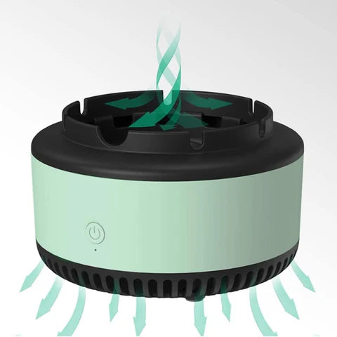 DhuanMukt™ - Portable Smokeless Ashtray Air Purifier with Automatic Shutdown for Home Office