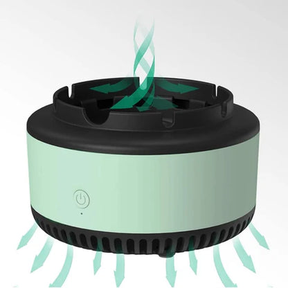 DhuanMukt™ - Portable Smokeless Ashtray Air Purifier with Automatic Shutdown for Home Office