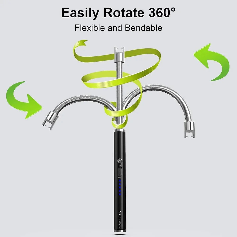 USB Plasma Rechargeable Electric Lighter for Kitchen