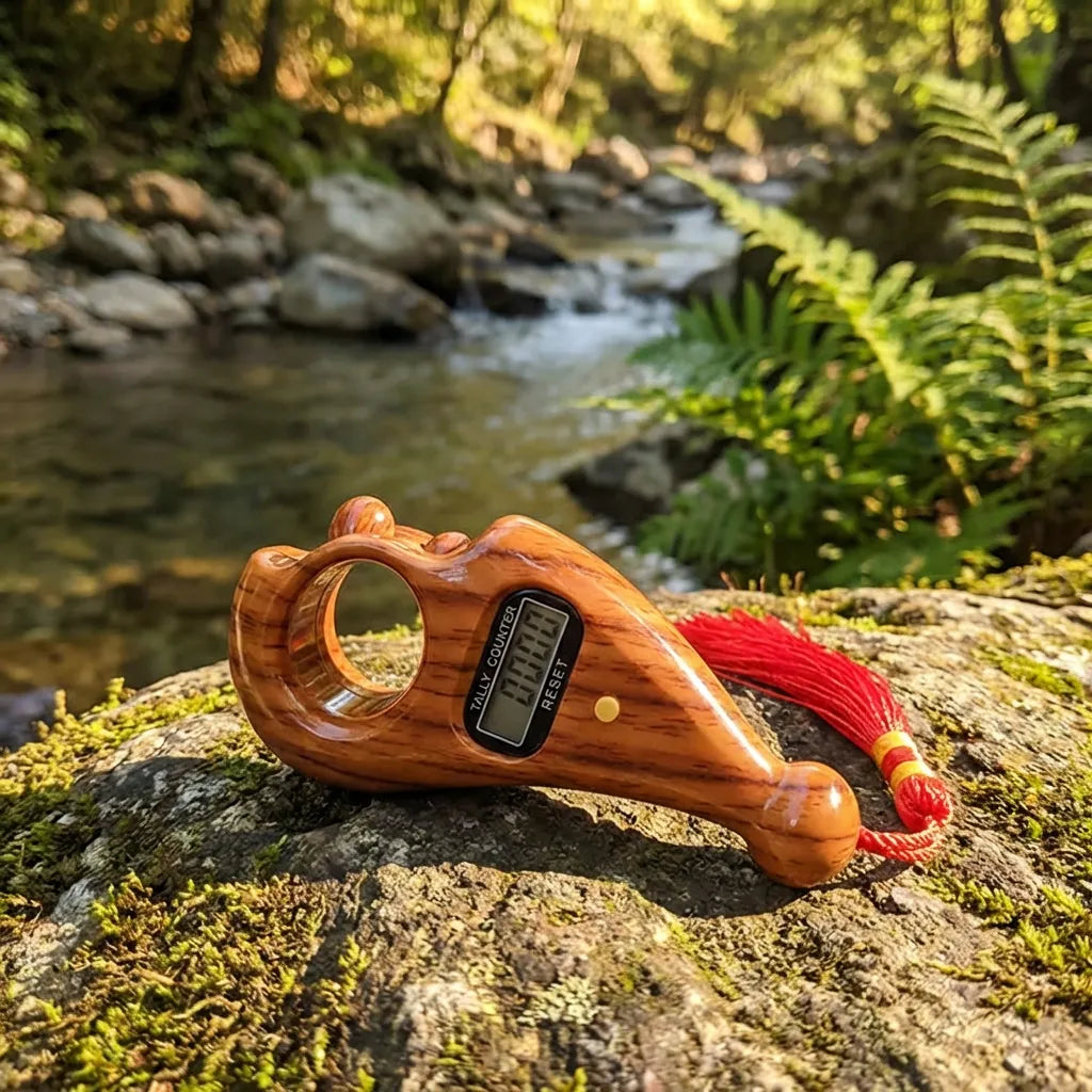 Meditation Beads with LCD Display