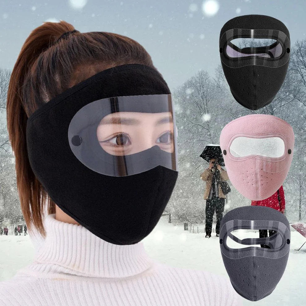 Winter Face Mask With Goggles