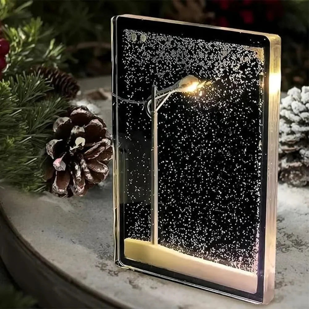 The Magic Snow Lamp