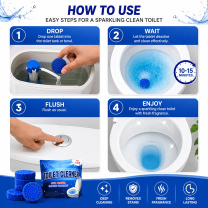Soft Scrub flush-activated toilet cleaning tablets, pack of 10 – image 3 of 5