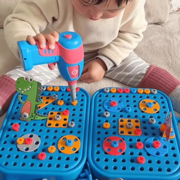 Little Engineer DIY Montessori Tool Box Set (Ages 3+)