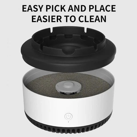 DhuanMukt™ - Portable Smokeless Ashtray Air Purifier with Automatic Shutdown for Home Office