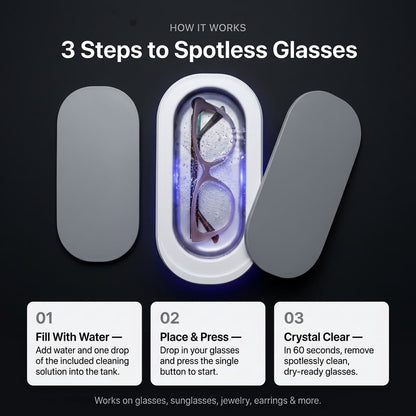 Clearzy™ Ultrasonic Cleaner