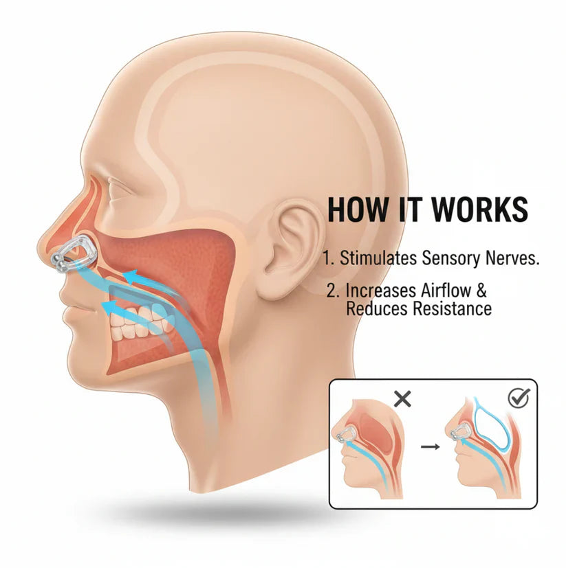 SnoreStop™-  Medical Grade Anti Snore Nose Clip