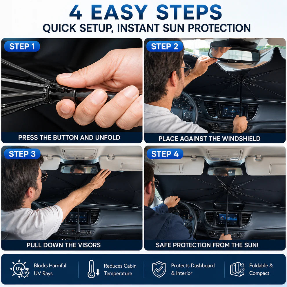 SunShade Foldable Heat Protector™