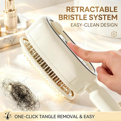 MistComb: Spa Massage Mist Detangling Brush