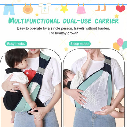 Comfort & Safety! Breathable Adjustable Baby Carrier