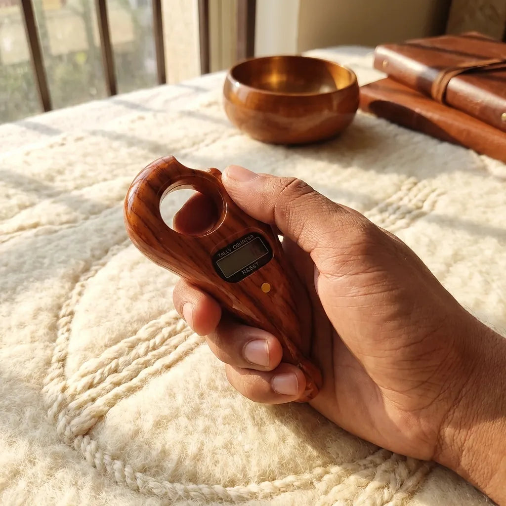 Meditation Beads with LCD Display