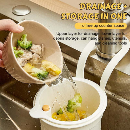 Handsfree Kitchen Strainer Basket Must-Have Helper For The Kitchen!