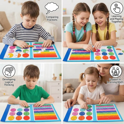 Magnetic Fractions Board for Kids