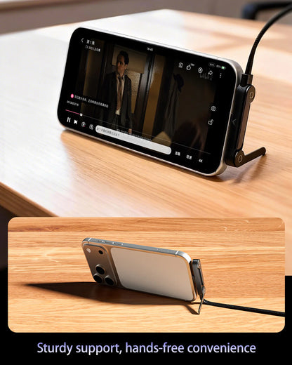 KickCable | 2-in-1 Stand Charging Cable (Type C)