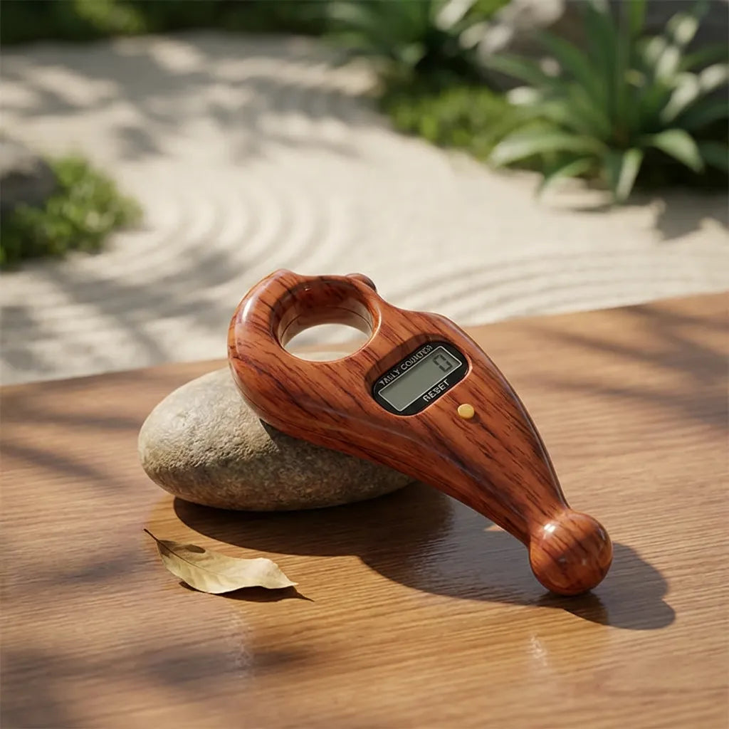 Meditation Beads with LCD Display