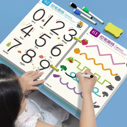 ScribbleSmart™ - Smart Brain Workbook (Ages 2-8)