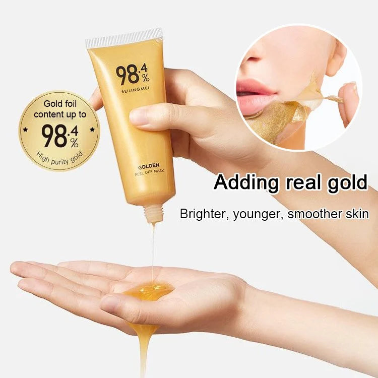 Gold Foil Peel-Off Mask (Pack of 2)