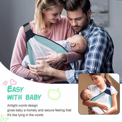 Comfort & Safety! Breathable Adjustable Baby Carrier